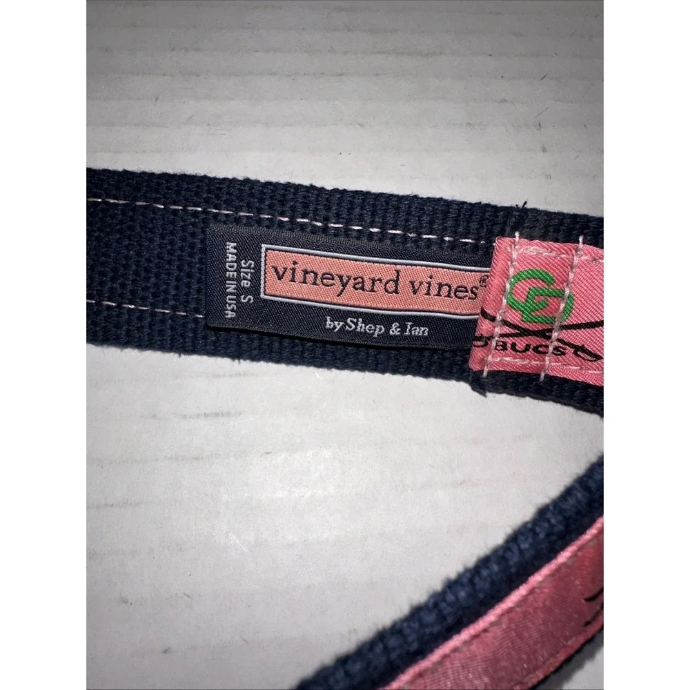 Charlotte Country Day Bucs Vineyard Vines Ring Belt Size Small‎ Teens/Youth